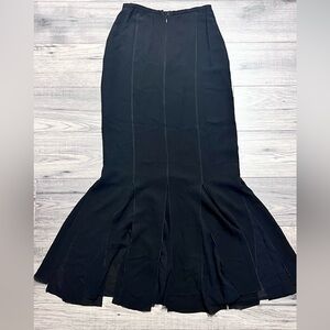 A-K-R-I-S seide soie silk Black Skirt